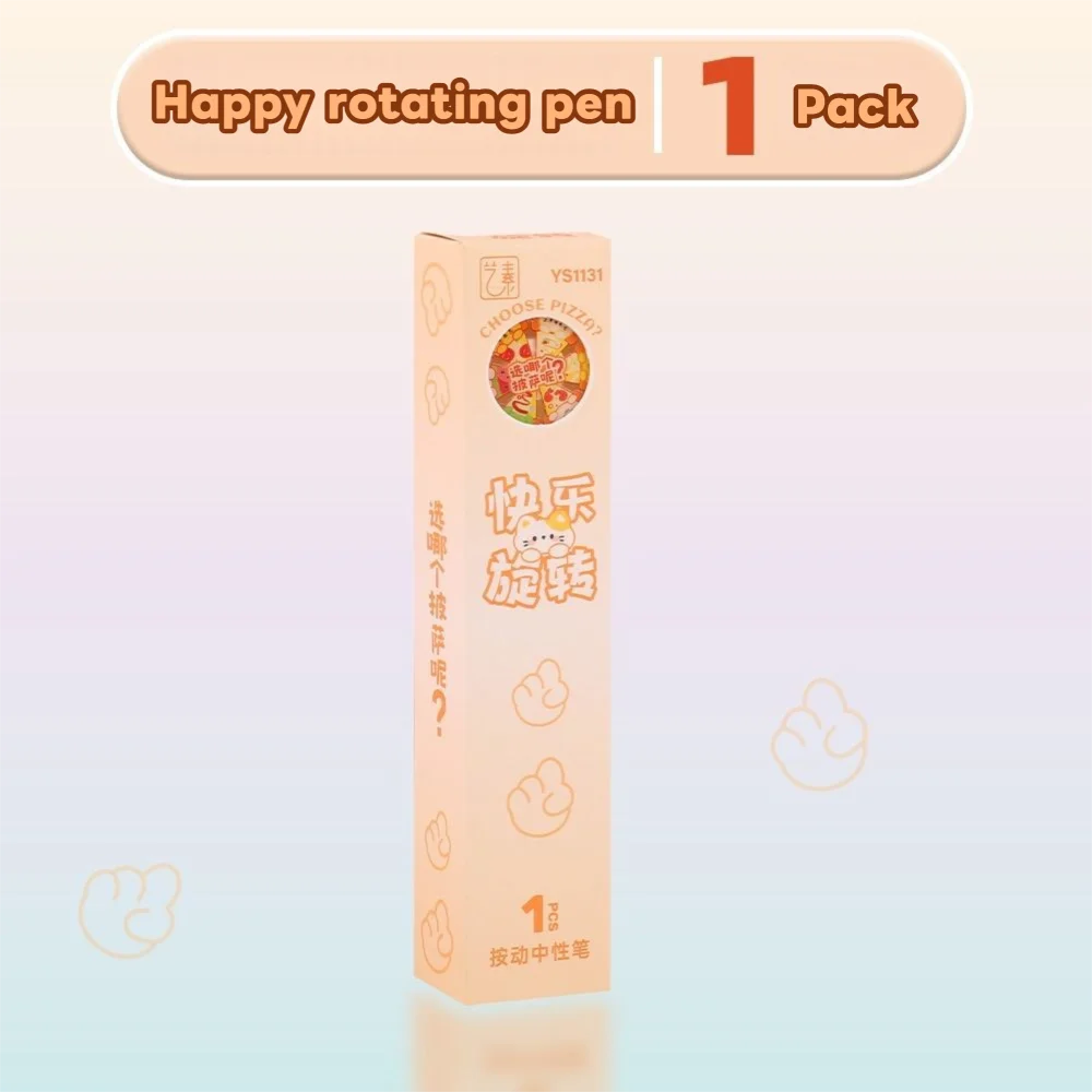 

Симпатичная ручка 0,5 мм, независимая упаковка с декомпрессионной ручкой поворотного стола, канцелярские принадлежности с мультяшной ручкой для подписи