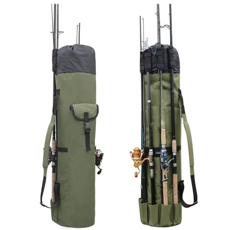 

Multifunctional fishing rod fishing rod bag, multi-color large-capacity sea rod fishing gear storage