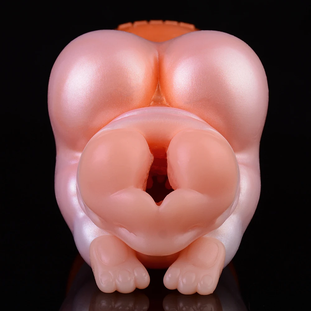 GEEBA 3D Textured Male Masturbator Realistic Vagina Adult Onahole Tight Pocket Pussy Men's Sex Toys Soft Silicone Male Stroker