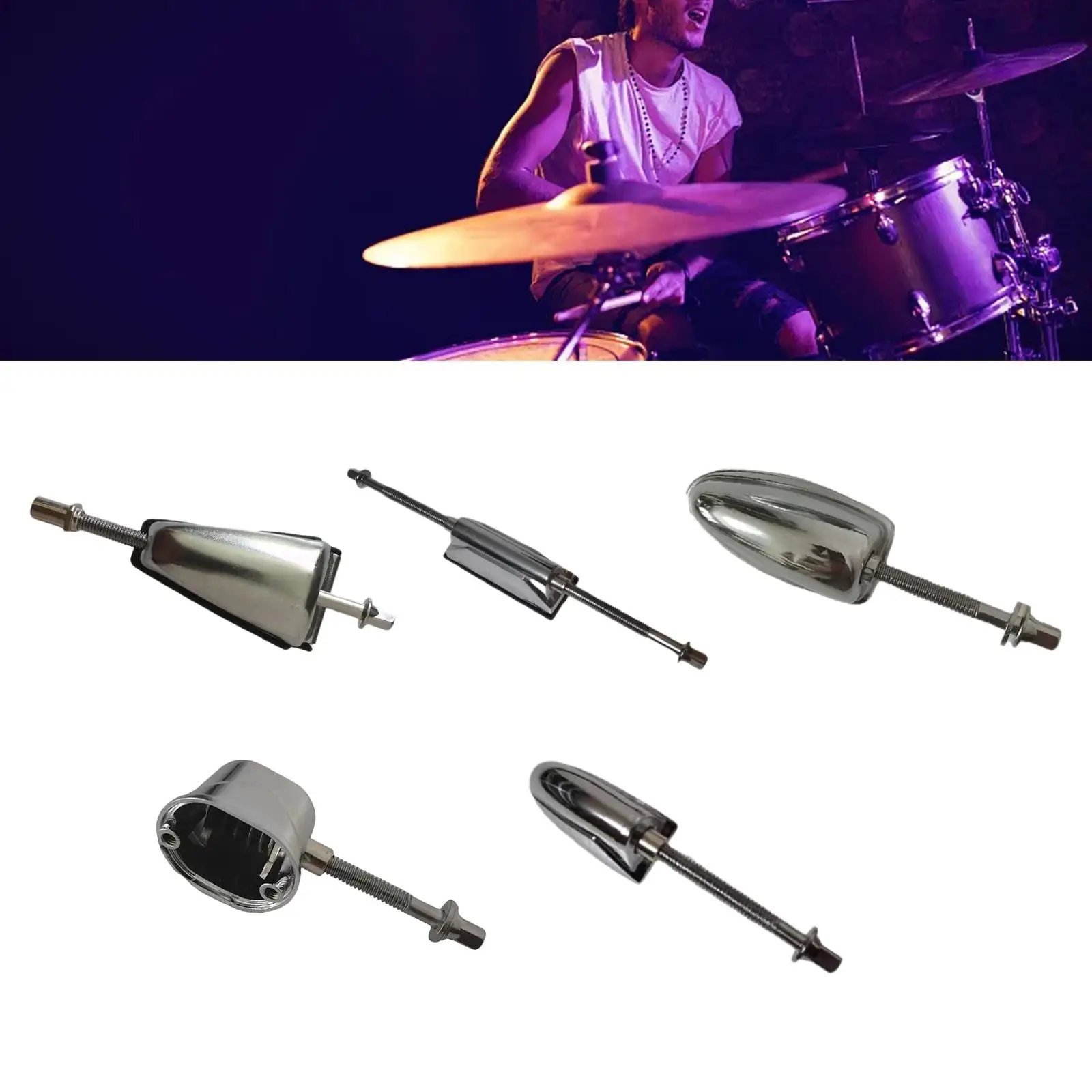 Snare Drum Lug Portable Drum Protection Practicing Ear Drum Percussion Accessories for Tom Drum Bass Drum Snare Drum Kids Adults