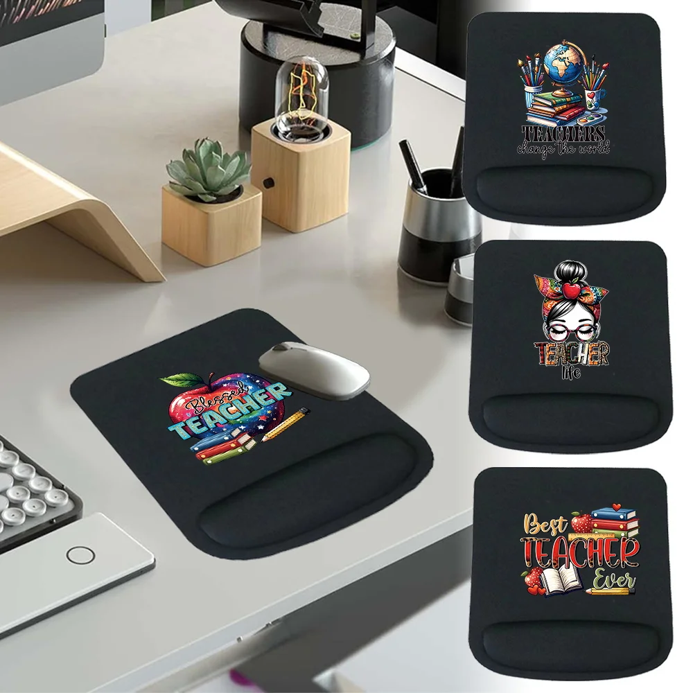Gaming Mousepad Teacher Series Office Desk Mat Wrist Guard Desk Pad Soft Comfortable Memory Cotton Rebound Non-Slip Laptop Mat