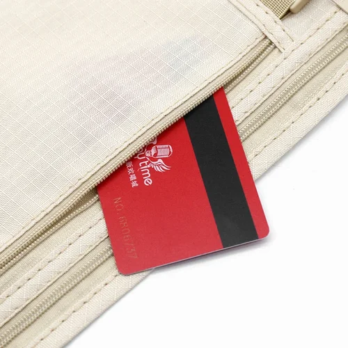 Imagen 2 del producto Riñonera Invisible antirrobo impermeable para correr, bolsa deportiva ultrafina multifuncional para teléfono móvil para hombres y mujeres, bolsa de ciclismo, 1 ud.