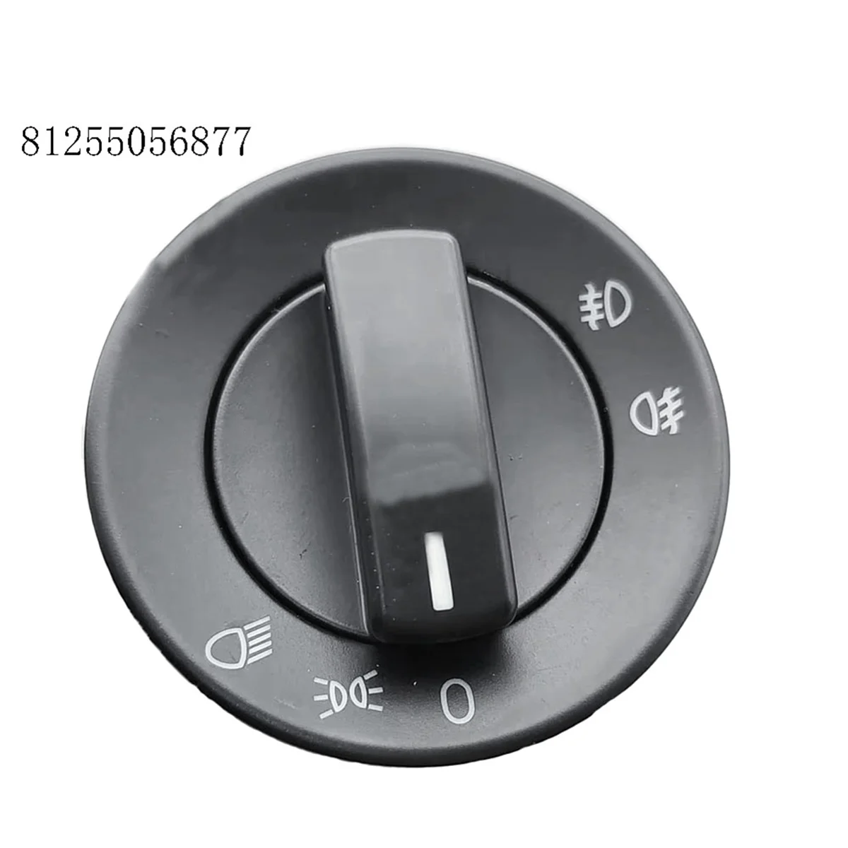 81255056877 Rotary Switch for MAN TGA/TGL/TGM/TGS/TGX Truck Headlight Adjustment Switch Parts