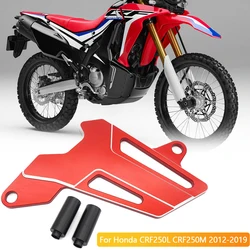 Aluminum Motorcycle Front Sprocket Cover Chain Guard Protector for Honda CRF250L 2012 2019 CRF250RALLY Moto Accessories