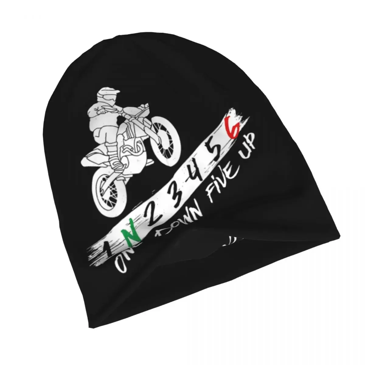 1n23456 Motorcycle Gear Biker Cool Bonnet Hats Fashion Street Skullies Beanies Hat for Men Women Knitting Hats Warm Dual-use Cap