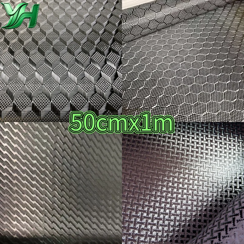 

3k 240gsm jacquard carbon fiber fabric, suitable for high-end bags, sports equipment, customization projects, and DIY materials
