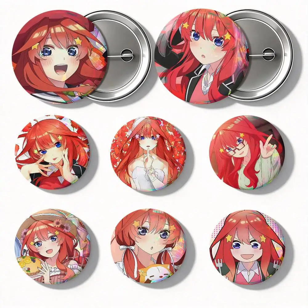 Anime Characters Nakano Itsuki Round Badges Can Be Used To Decorate Clothes And Backpack Pins
