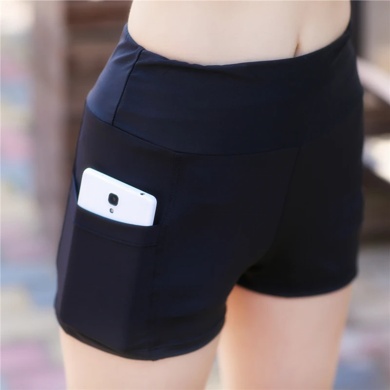 Pantalones cortos de Yoga para mujer, pantalones deportivos para correr, cinco pantalones, gimnasio, ciclismo, trote, Base de entrenamiento, pantalones deportivos de talla grande de estiramiento alto, 2022