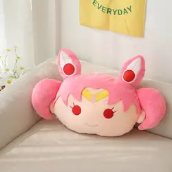 Anime Sailor Moon Plush Pillow Kawaii Tsukino Usagi Plushies Room Decor Chiba Mamoru Stuffed Doll Girlish Gifts Birthday Present