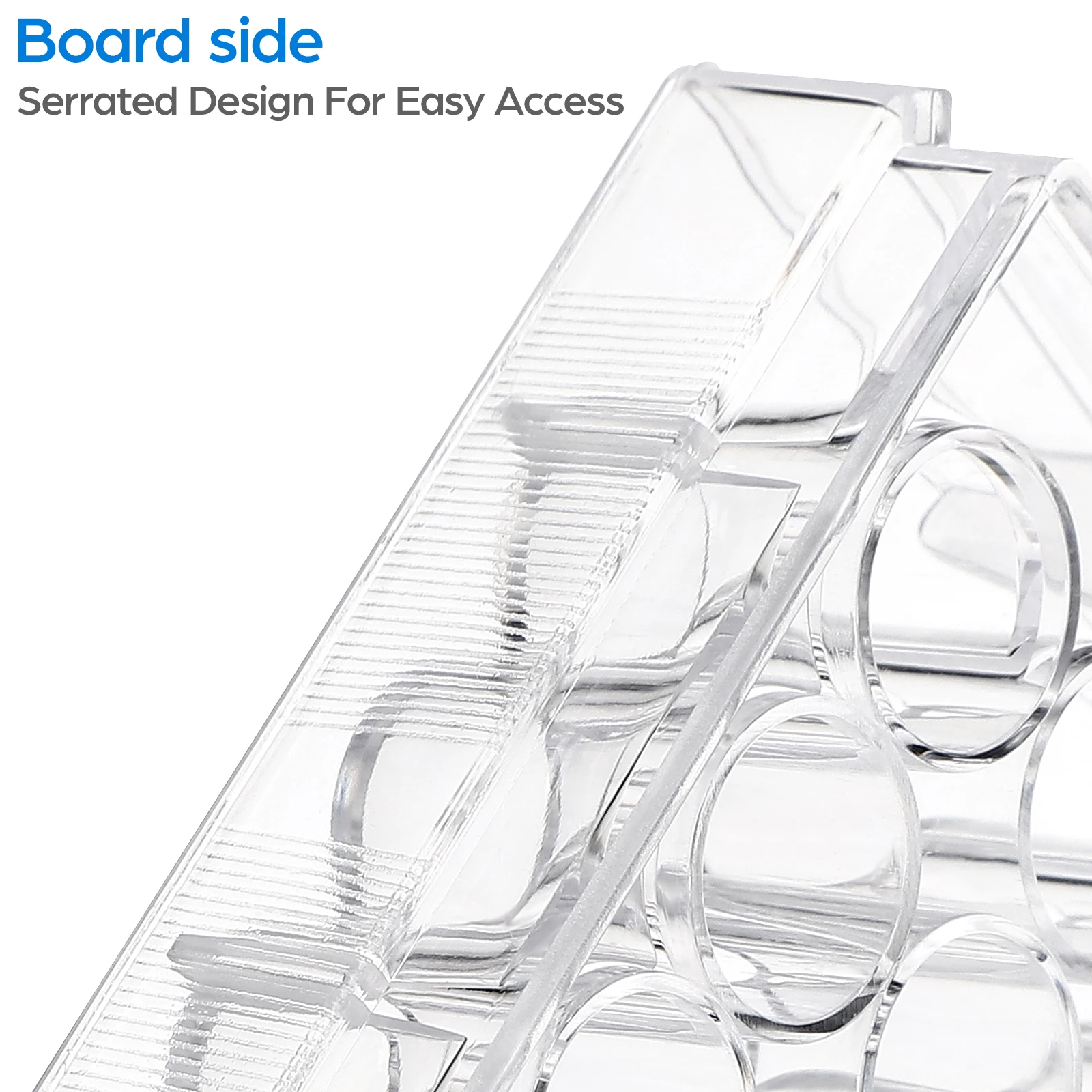 

48-Well Cell Culture Microplates Clear Plastic Tissue Culture Plate Lab Experiment Tools Stackable Lid Reduced Evaporation