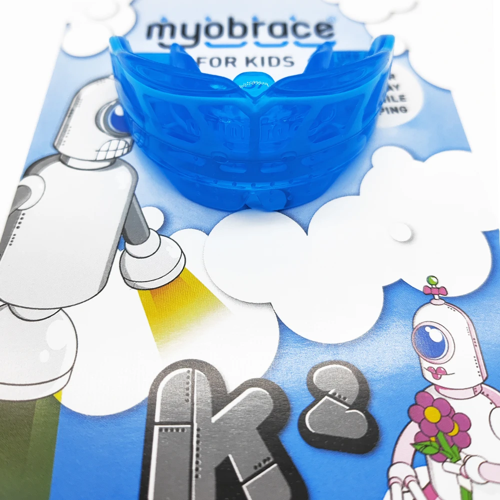 

MRC Teeth Trainer Appliance K2 Blue/Myobrace Teeth Trainer K2/Dental Ортодонтический тренажер для зубов K2 Blue