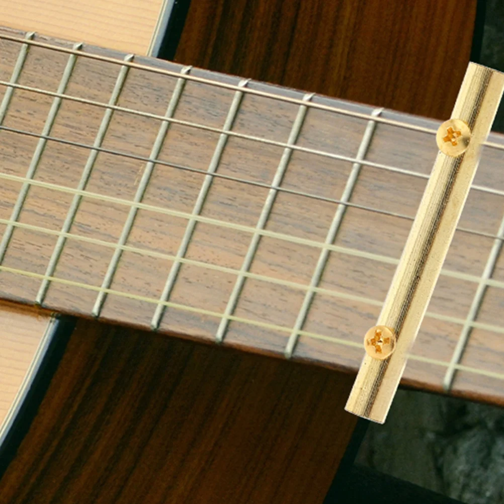 

2Pcs Electric Guitar String Bar Zinc Alloy Stable String Retainer Bar Guitar Accessories Suitable for Different Models