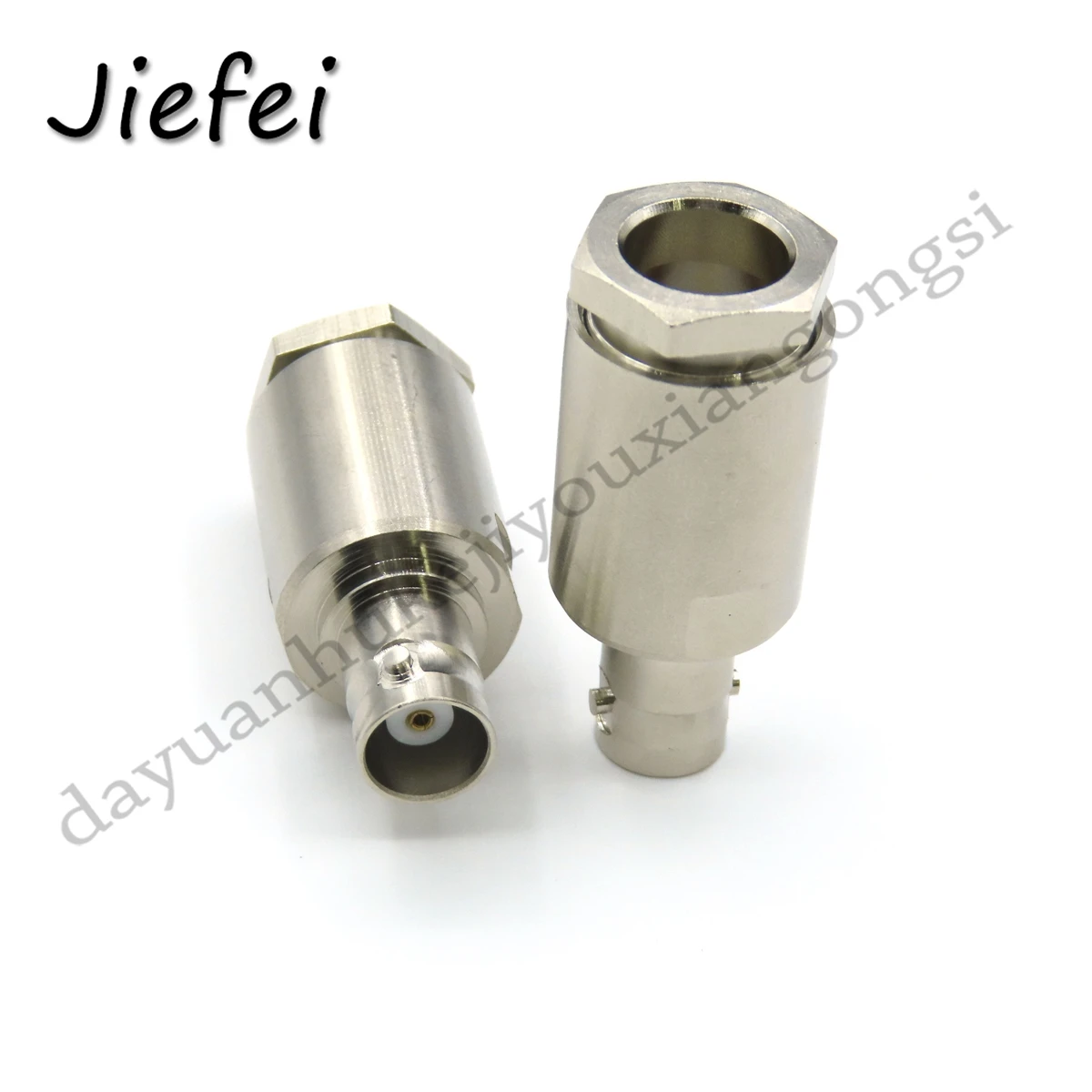 Connector BNC female plug clamp RG8 RG213 LMR400 RG214 cable straight RF Coaxial Adapter Wire Terminals