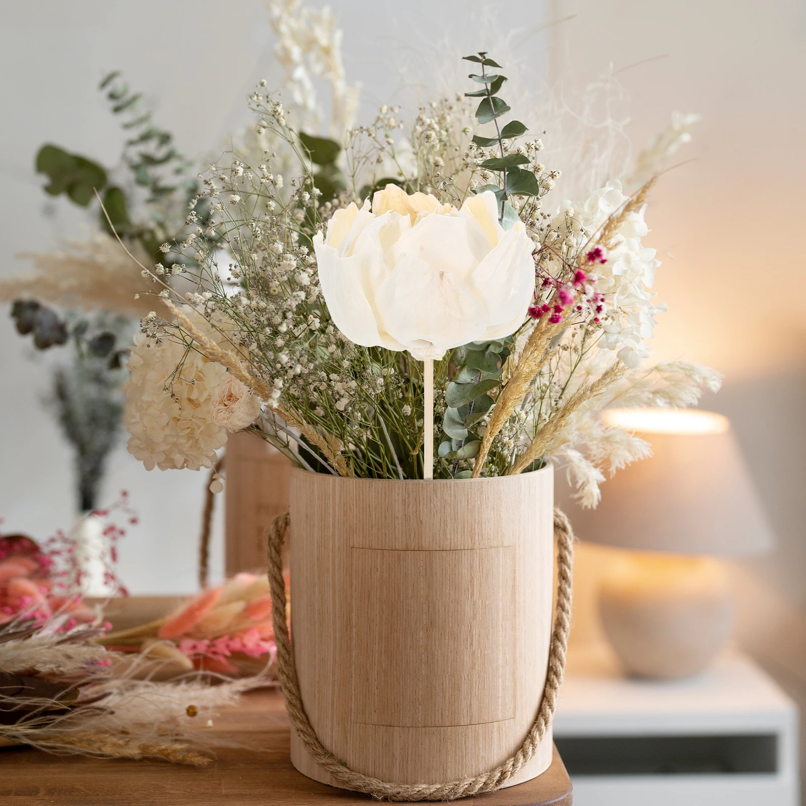 

Aromatherapy Flowers Essential Oil Diffuser Scent Diffusers for Oils Home Decor