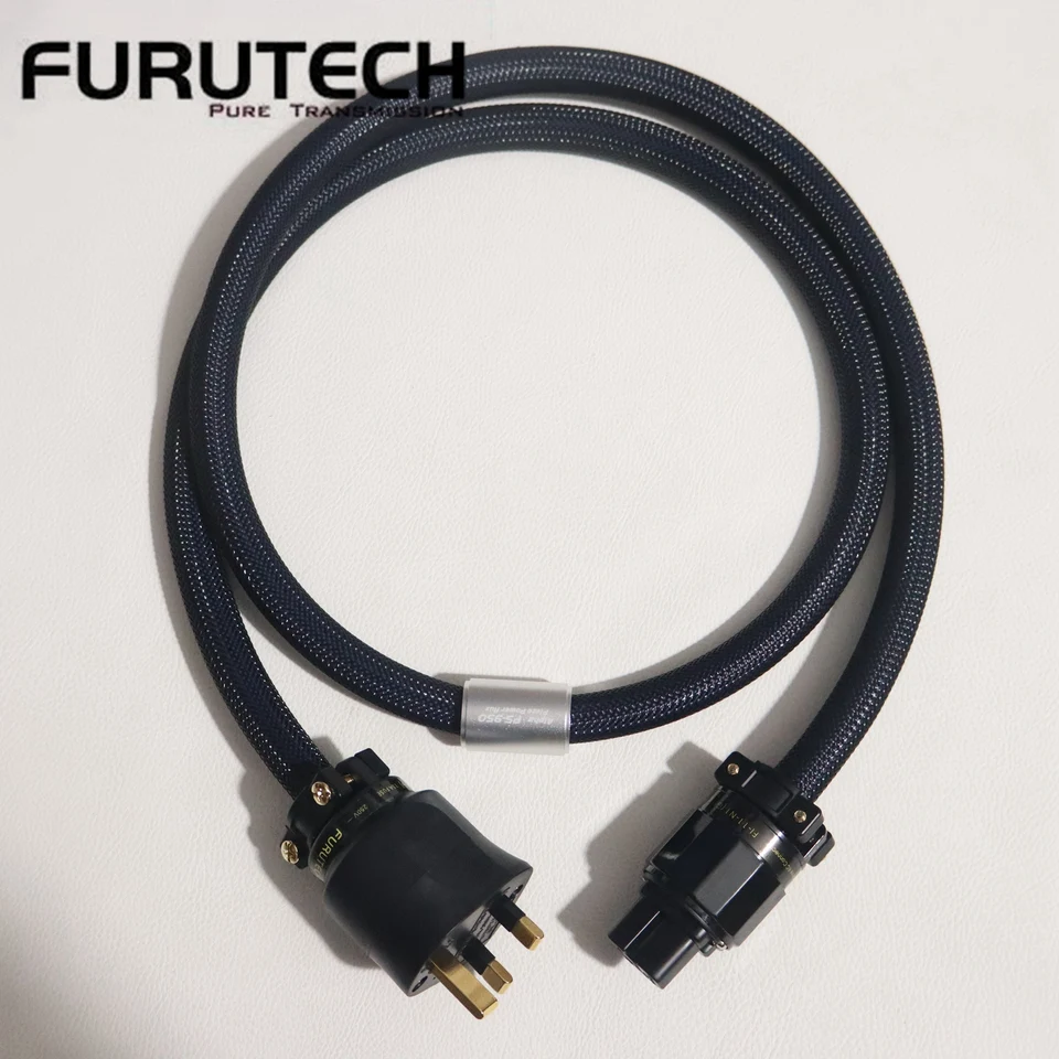 From Japan Furutech FP-3TS762 μ-OFC hifi UK power cable HI-END