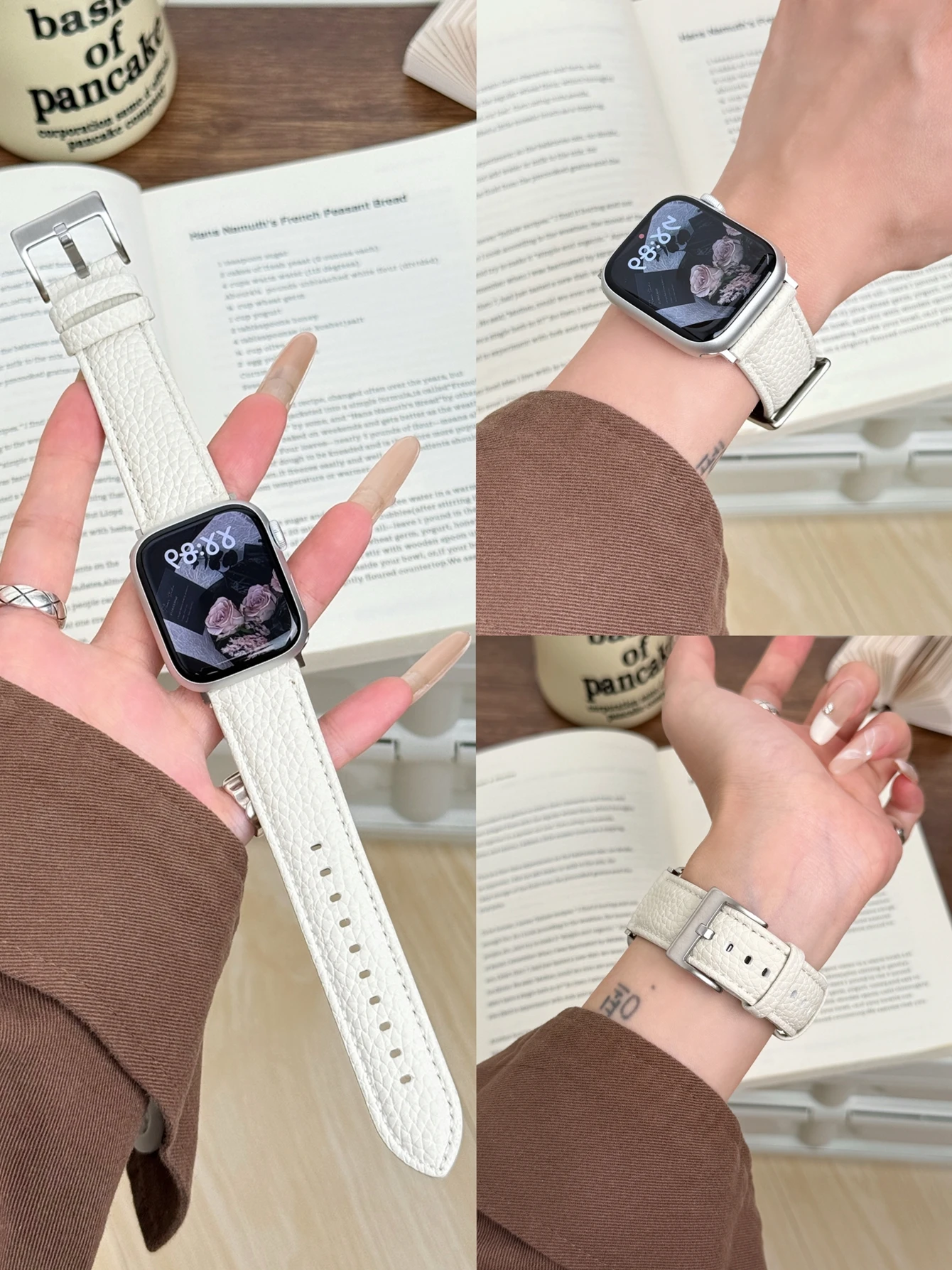 Leder-Schlaufenarmband für Apple Watch Serie Ultra 11/10/9/8/7/6/5/4/3/2/1 SE 38mm 40mm 41mm 42mm 44mm 45mm 46mm 49mm Armband – Detail 15