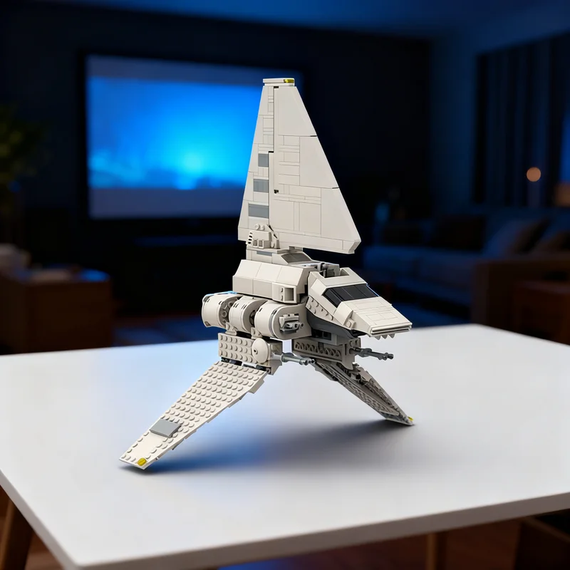 

695pcs MOC Imperial Shuttle Modification Star Battle Model Building Blocks Architecture Christmas Gifts Toy Idea Education DIY