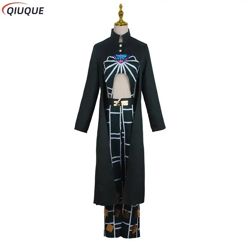 Animal JOJO JoJo's Bizarre Adventure Cosplay costume Jolyne Cujoh Kujo Coat Women Uniform Dress Outdo