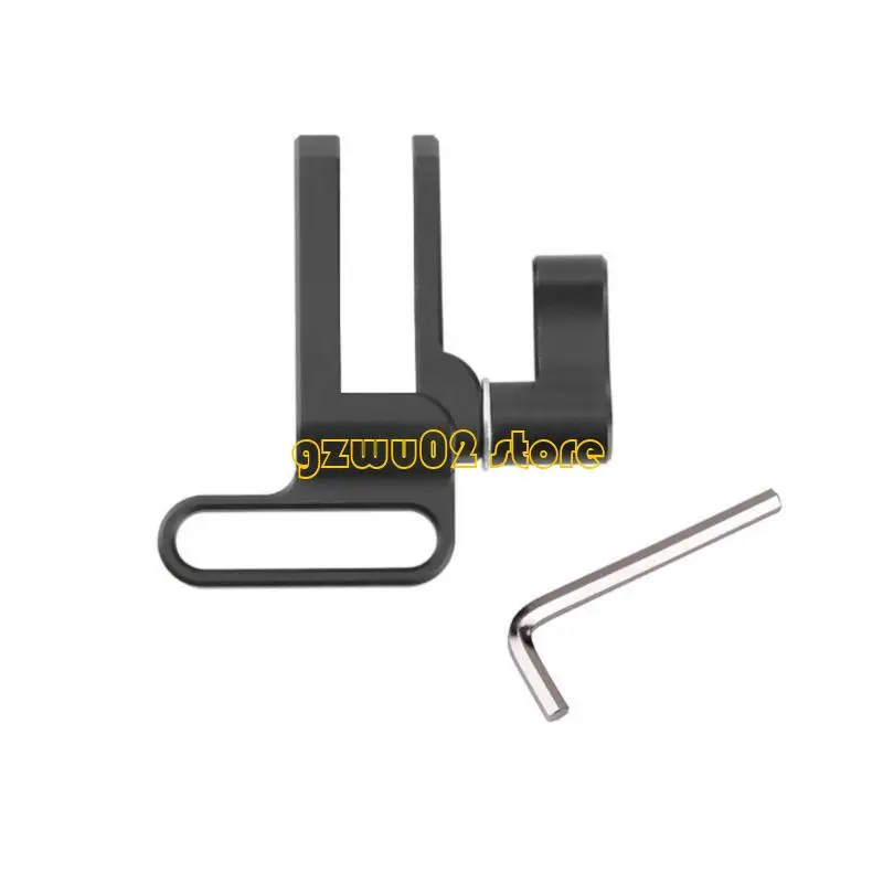 L93B DSLR Camera Cable Lock with 1/4inch Thread USB Cable Lock Clip for Enhanceds Port Security