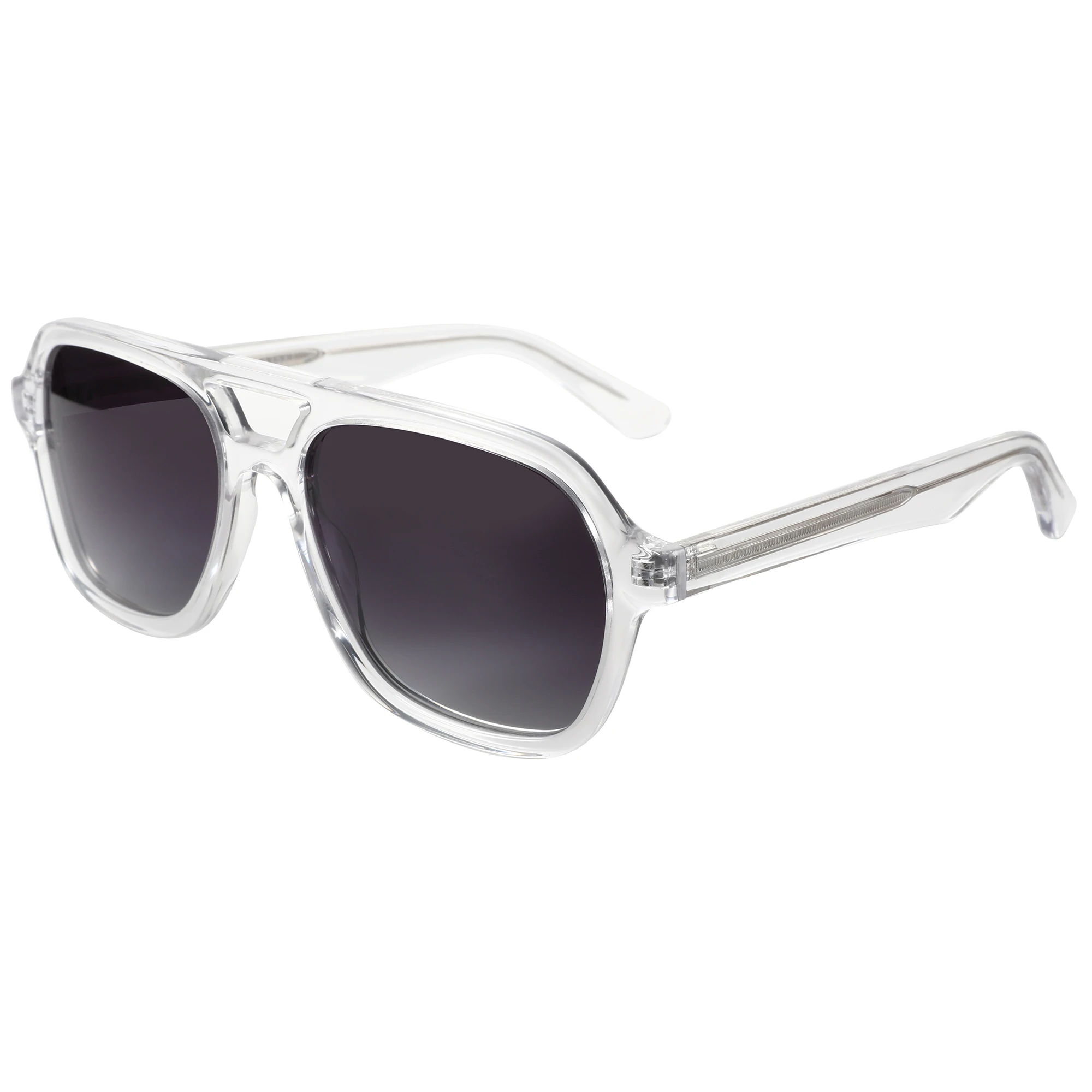 ZENOTTIC 2025 Trend Aviator Polarisierte Sonnenbrille, handgefertigt, Acetat, UV400-Schutz, Piloten-Sonnenbrille für Damen und Herren – Detail 26