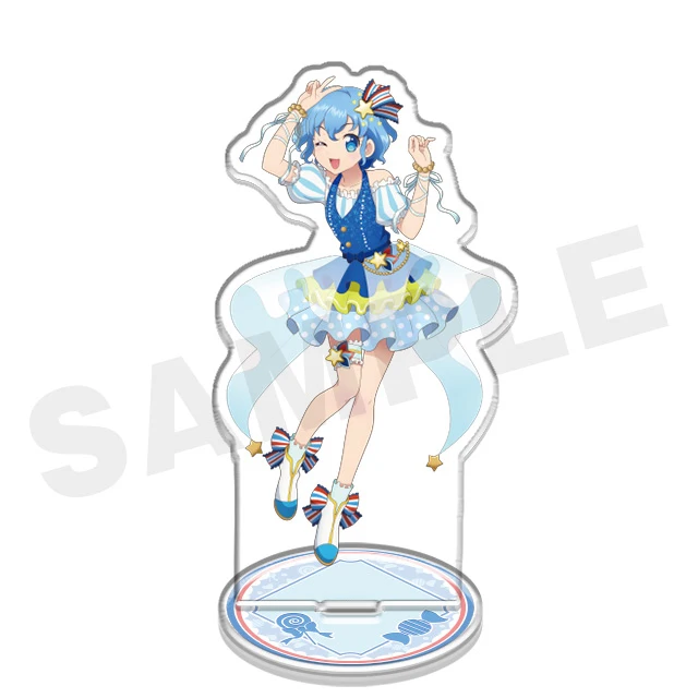 New Game PriPara Acrylic Stand Figure Desktop Decoration Collectible Ornament Cartoon Character Model Gift for Fans Keychain