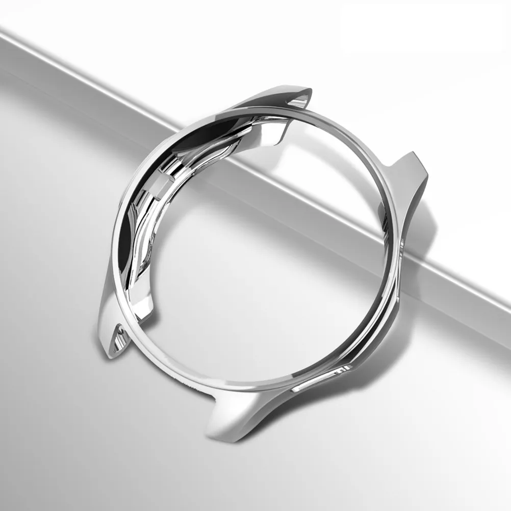 

Чехол для часов Gear S3, серебристый, ударопрочный, устойчивый к разрушению, полная защита, защита от царапин, легкий доступ к кнопкам и портам, стильный дизайн