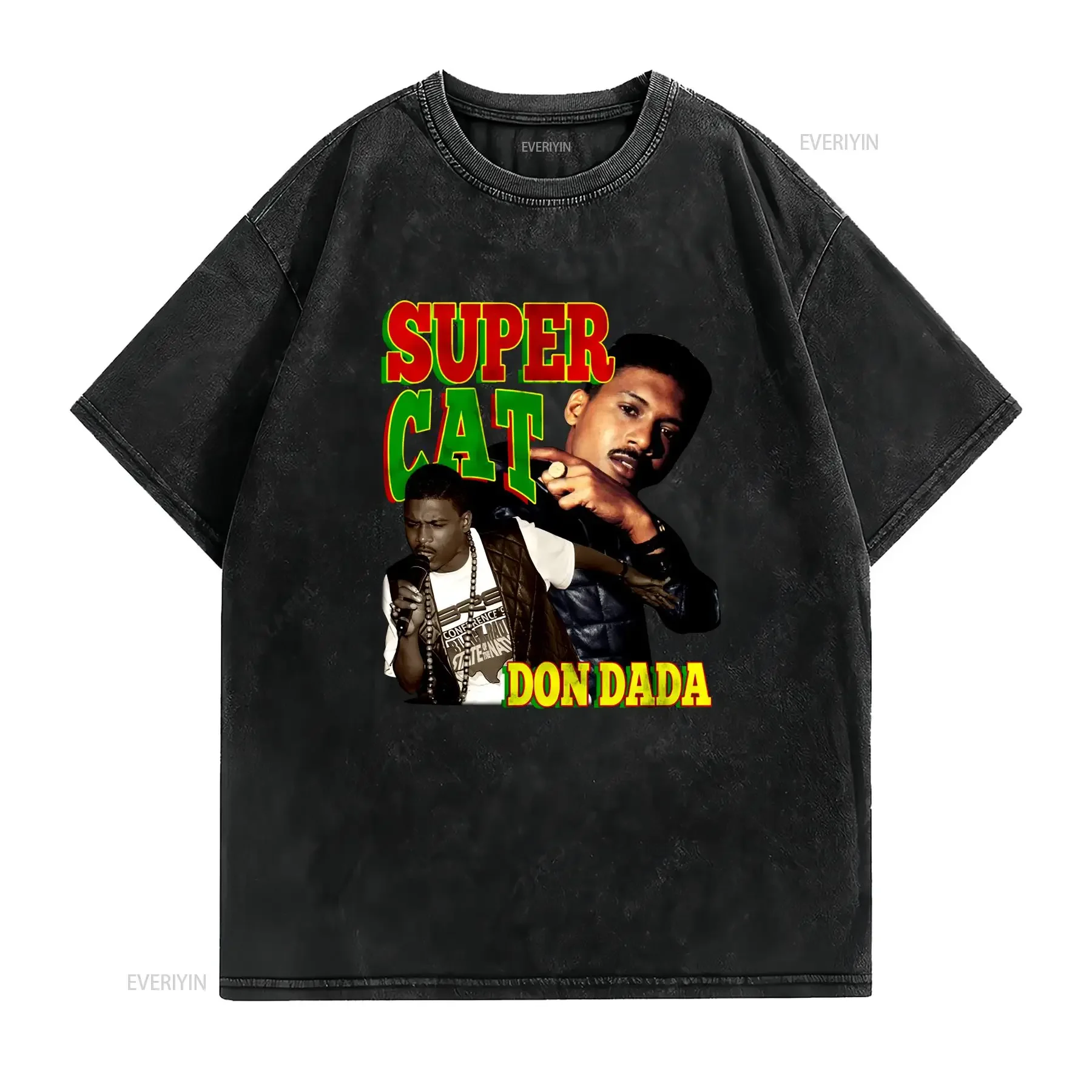 Super Cat Don Dada T Shirt 90s hip hop Dancehall Reggae Dub Ska Record Label Jamaica Studio One long or short sleeves vintage