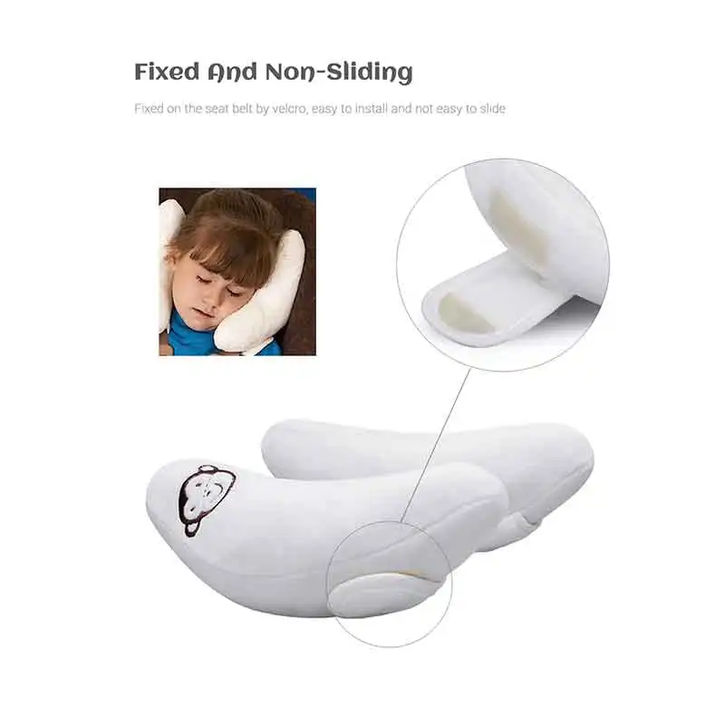 banana shaped Infant Safety Car Seat Stroller Pillow Baby Head Neck Support Sleeping Pillows Adjustable Cushion Accessories
