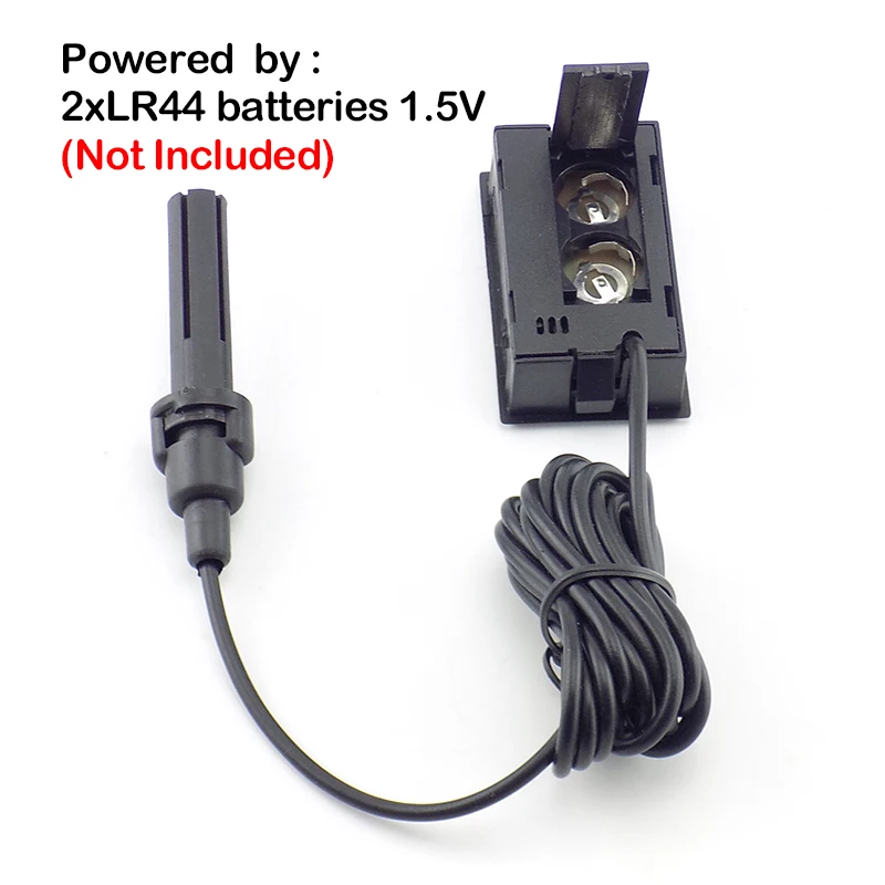 Probe Mini Profesional Termometer LCD Digital Higrometer Pengukur Suhu Kelembaban Layar LCD Digital Dalam Ruangan R23