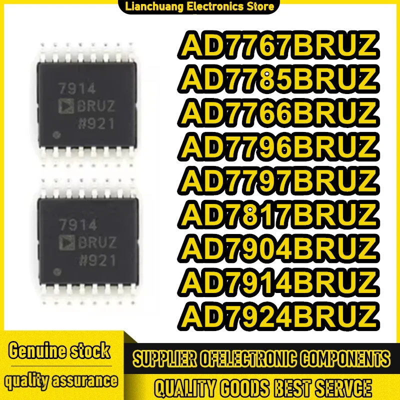 

AD7766BRUZ AD7767BRUZ AD7785BRUZ AD7796BRUZ AD7797BRUZ AD7817BRUZ AD7904BRUZ AD7914BRUZ AD7924BRUZ IC Chip 100% New Original