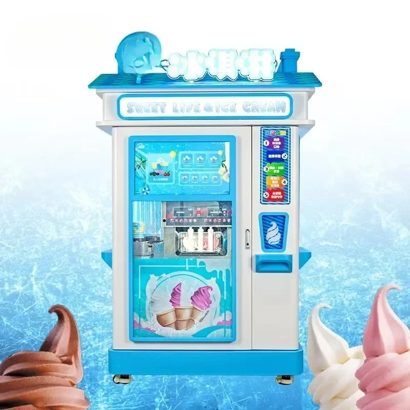 Supply Professional Automatic Soft Serve Ice Cream Vending Machine