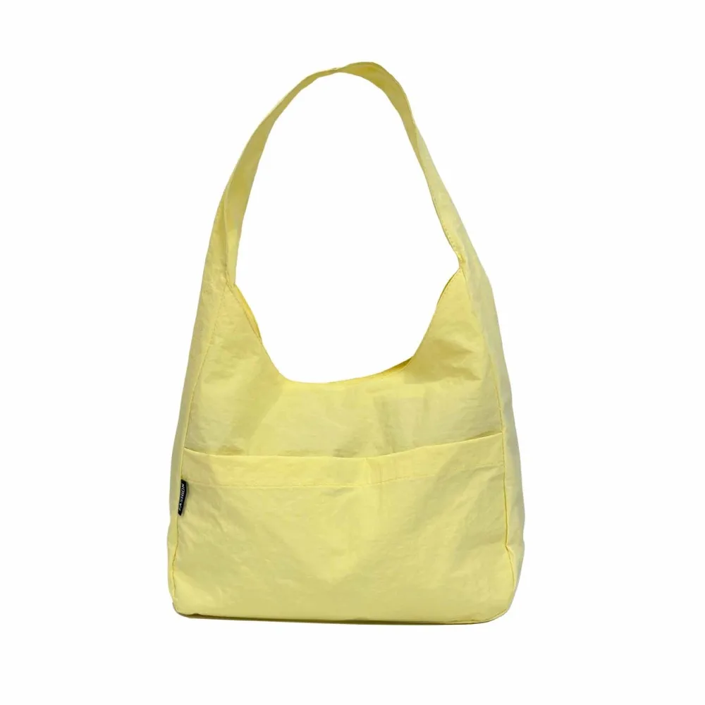 

Fashion Candy Color Nylon Shoulder Bag Quick-dry Solid Color Sport Tote Bag Large Capacity Korean Style Mobile Phone Pack Travel