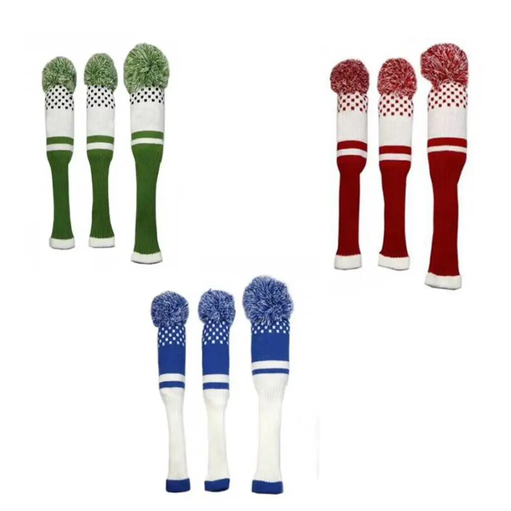 

Knitting Golf Pieces Head Covers Driver Head Covers Covers