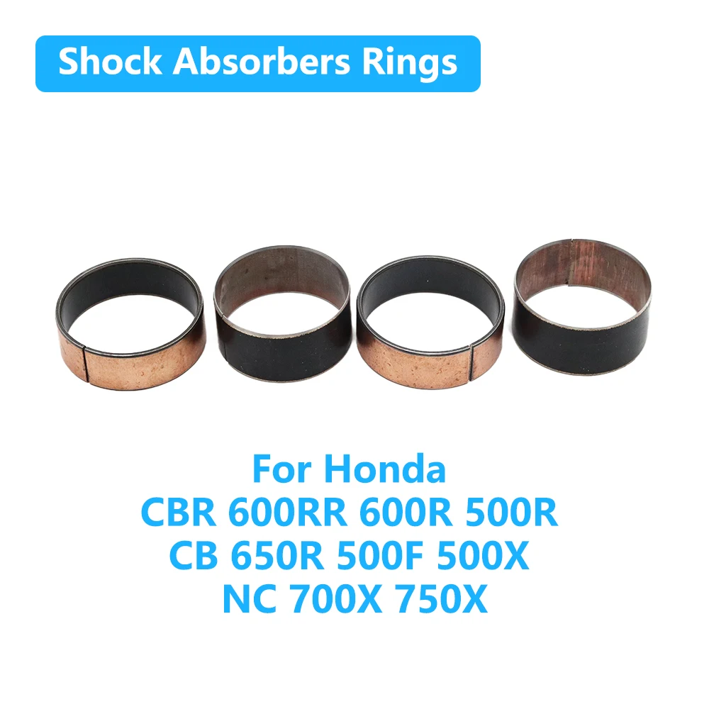 

Fork Bushings External Guide Rails Shock Absorb Up Down Set For Honda CBR 600RR 600R 500R CB 650R 500F 500X NC 700X 750X