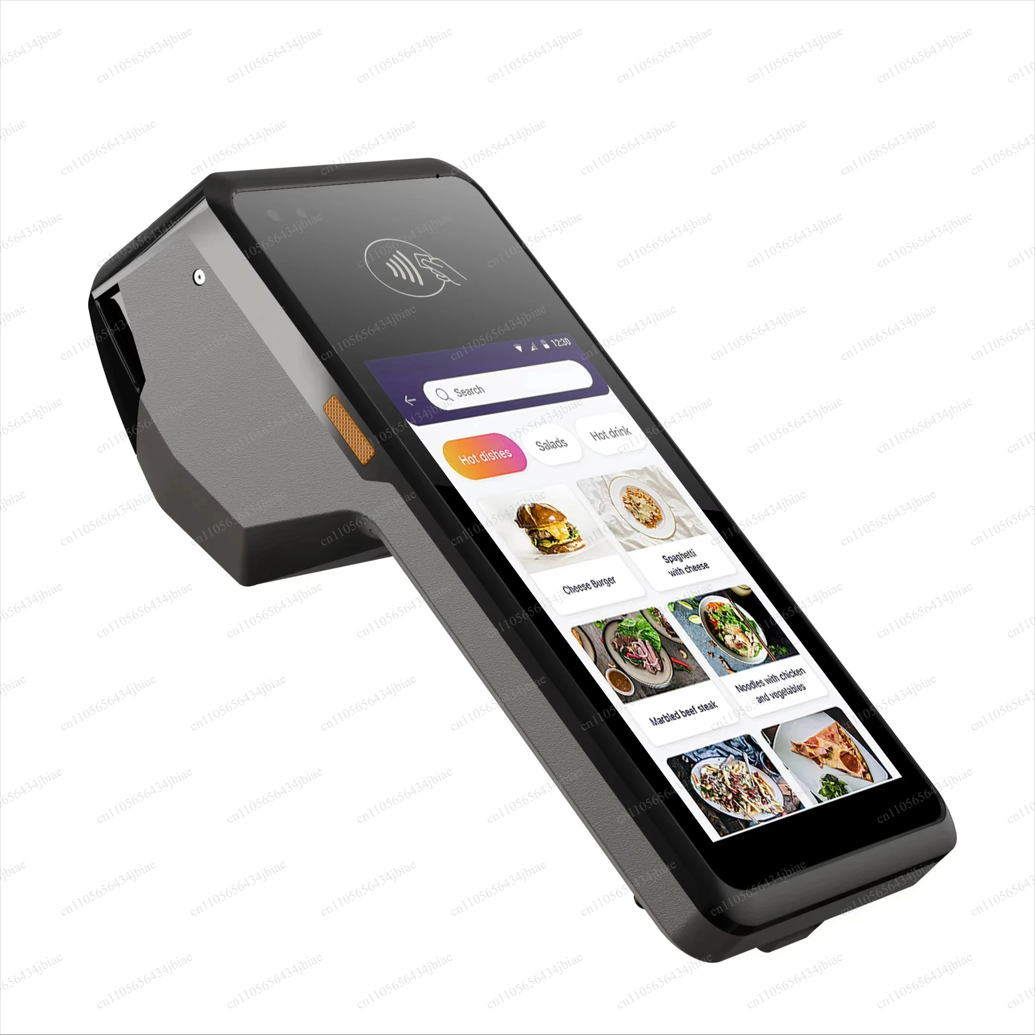 Terminal Integrated Printer with  V520 5inch Restaurant Handheld Order Machine, Android PDA,handheld Android Pos