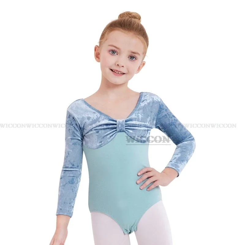 Kids Girls Ballet Dance Leotards Ballerina Bodysuit Jumpsuit Gymnastics Leotard Dancewear Ballet Dance Outfit Tutu Costume kids