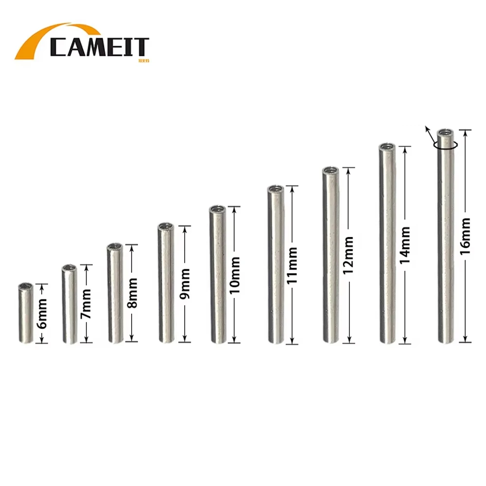 10pcs ASTM F-136 Titanium Piercing Jewelry Straight Rod Straight Nose Stud Inner Teeth Lip Stud Fittings