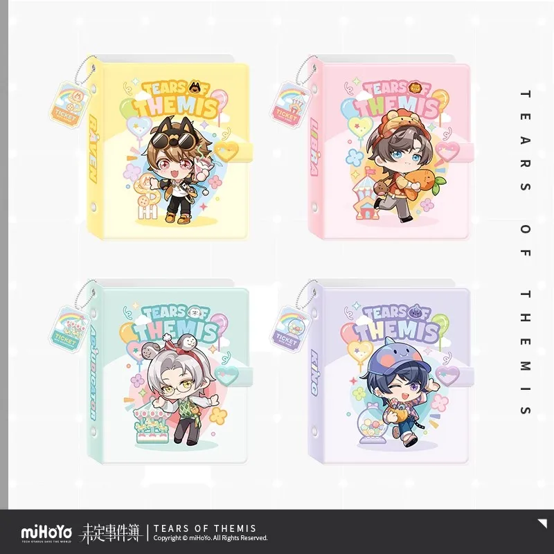 Official miHoYo Tears of Themis Invitation Series Q-Version Polaroid Storage Book Cosplay Game Peripherals Storage Festival Gift