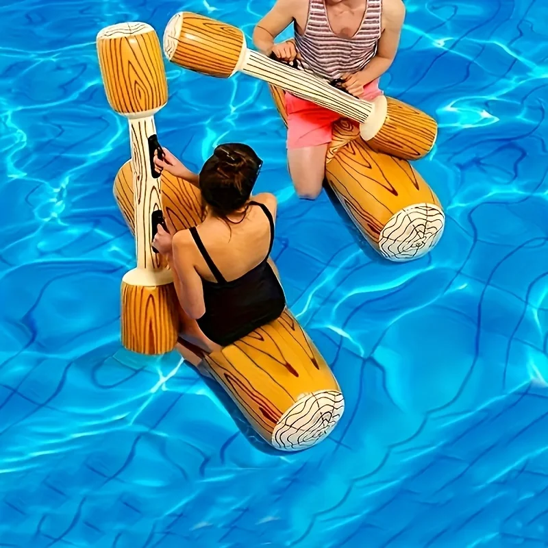 

Novel Mixed Color Inflatable Battle Raft Durable Water Adult Group Game Summer Party Beach Lake Outdoor Entertainment Activities