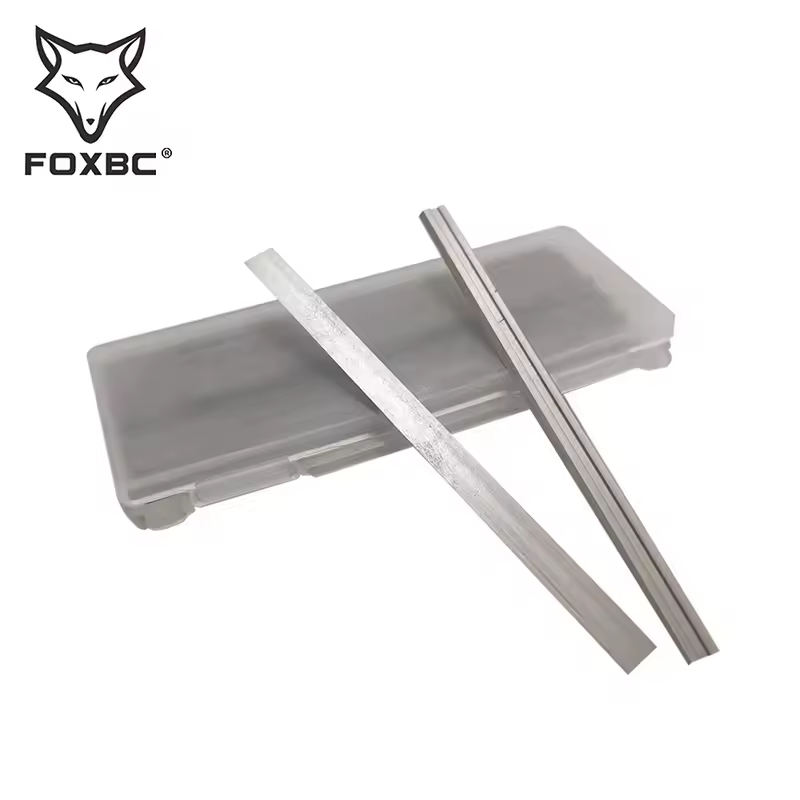 FOXBC 82mm Planer Blades Knives for Bosch DeWalt Metabo Makita Trend and Elu Woodworking Power Tools Accessorie 3-1/4" 10PCS - Image 6