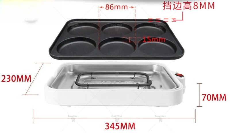 Y Wheel cake egg burger red bean cake octopus ball barbecue machine omelette