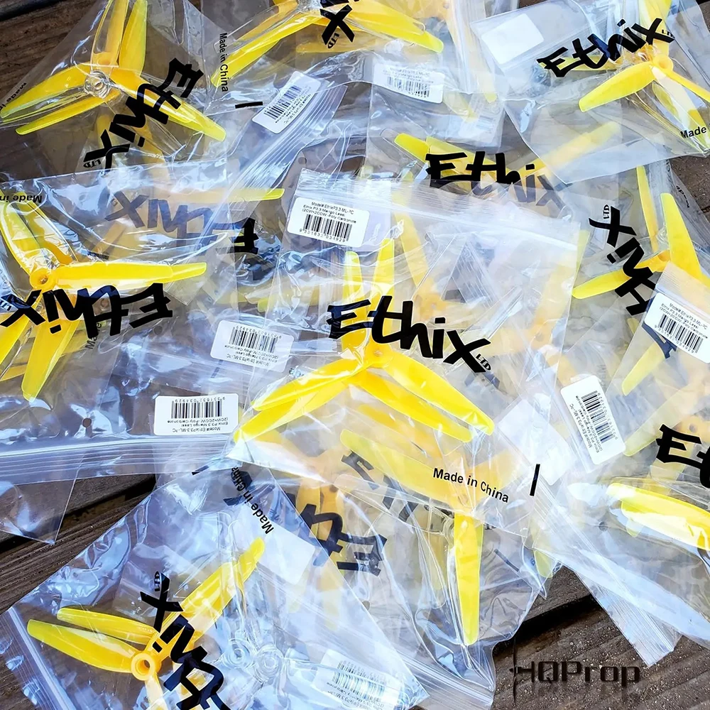 Hélice HQPROP Ethix P3.3 Mango Lassi 5 pulgadas 5133 FPV, 2 pares