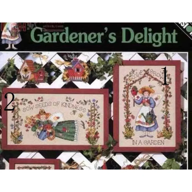 DIM00246 Homefun Cross Stitch Kits Package Greeting Needlework Counted Kits New Style Joy Sunday Kits Embroidery Cross-stitch