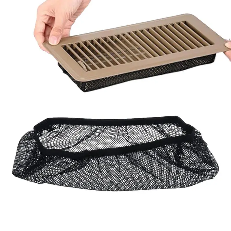 Air Vent Mesh Catcher Multifunction Floor Vent Covers Elastic Floor Vent Mesh Filter Trap durable Home Supplies Products