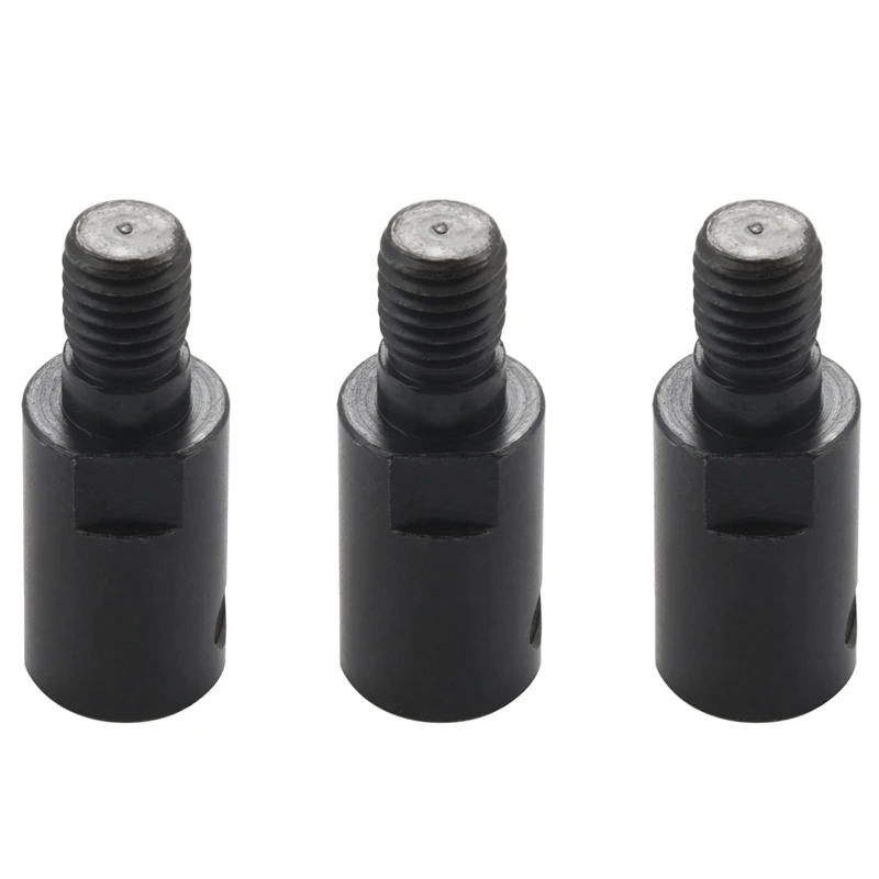 3Pcs M10 5 Mm Dc Motor Shaft Drill Adapter For Saw Blade Connection Coupling Joint Connector Coupler Sleeve Tools