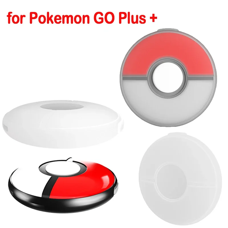 Shell Cover Fall Resistant Transparent Silicone Cover Waterproof Shockproof Smart Accessories for Pokemon GO Plus +