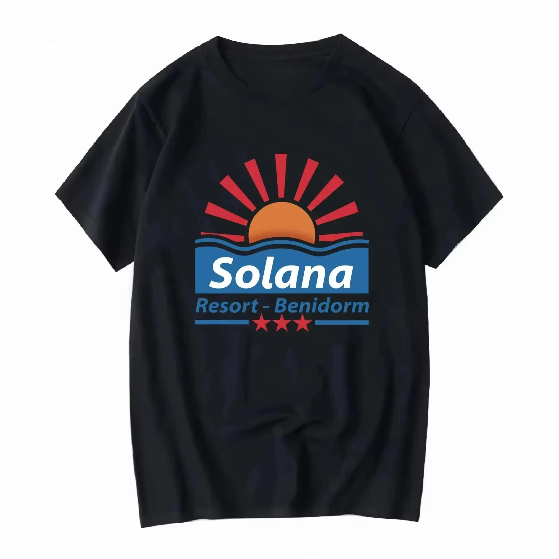 2026 The Solana Resort Benidorm Essential T Sleeves Vintage Unisex