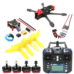 5-calowy zestaw ramy z włókna węglowego 250 mm 5 cali 2206 2300KV Silnik 45A 4w1 ESC & F4 V3S Plus DLA APEX DC HD FPV Freestyle RC Racing Drone