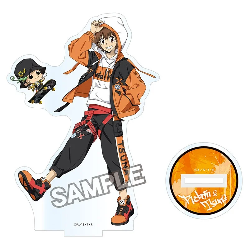 Katekyō Hitman Reborn! 15CM Fashion Anime Character Acrylic Stand Figure Home Desk Decoration Holiday Gift Keychain