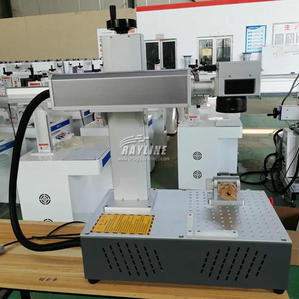 Fiber Laser Marking Engraving Machine for Sale Factory Directly Price Laser Source Metal Materials